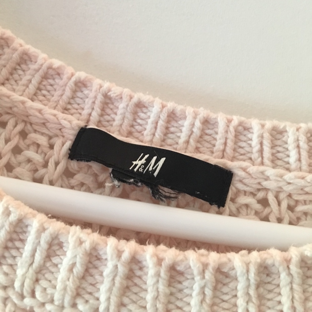 H&M Light Pink Knitted Sweater - Picture 3 of 5